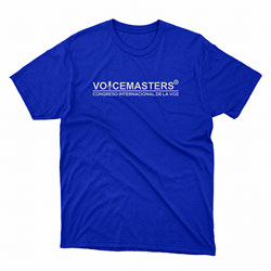 Azul voicemasters hombre
